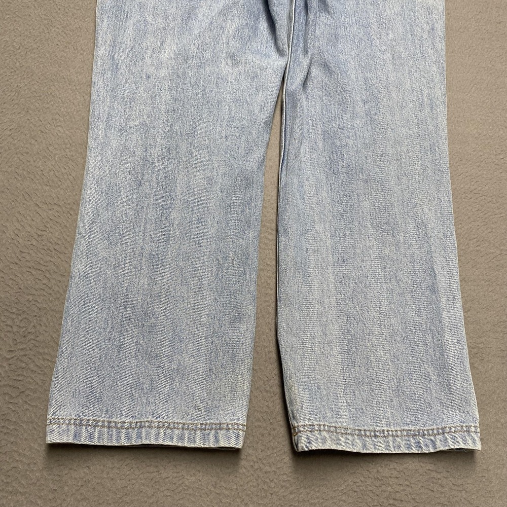 Duluth Trading Co Jeans Mens 36x30 Blue Relaxed Straight Denim Light Wash Pants - Picture 7 of 12